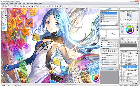 openCanvas中文版,openCanvas中文版下载,openCanvas官方下载,openCanvas