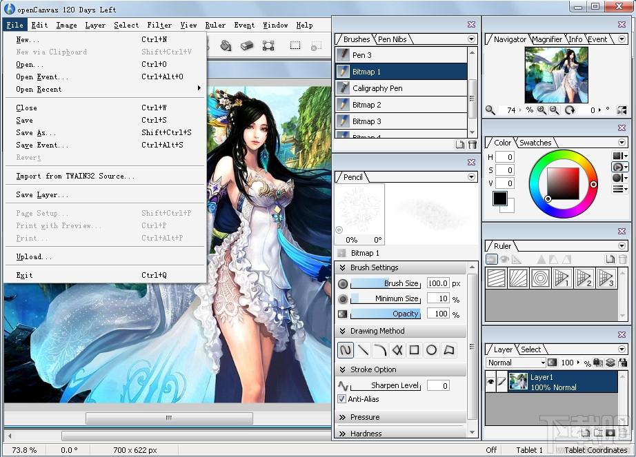 openCanvas中文版,openCanvas中文版下载,openCanvas官方下载,openCanvas