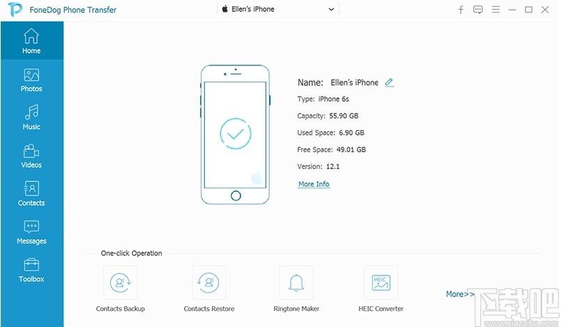 FoneDog Phone Transfer下载,手机电脑文件互传,文件管理,文件传输