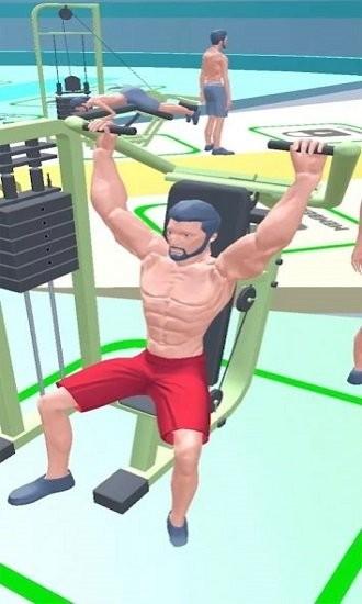 健身房闲置3d最新版下载,健身房闲置3d,放置游戏,经营游戏